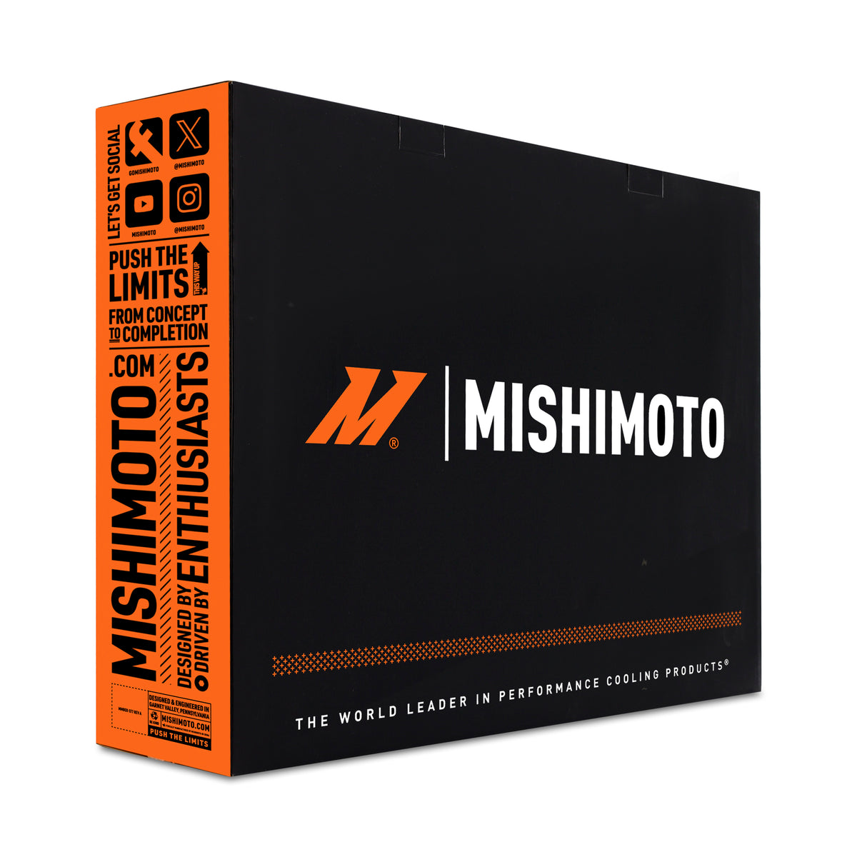 Mishimoto 2024+ Toyota Tacoma Performance Aluminum Radiator - MMRAD-TAC-24 for 2024-2026 Toyota Tacoma - detail view