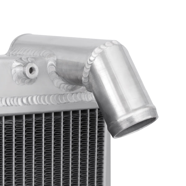 Mishimoto Universal Radiator 25x16x3 Inches Aluminum Radiator - MMRAD-UNI-25 by Mishimoto - installed view