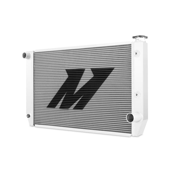 Mishimoto Universal Circle Track Radiator 31in x 19in x 3in Manual & Automatic Radiator - MMRAD-UNI-CT by Mishimoto - rear vi