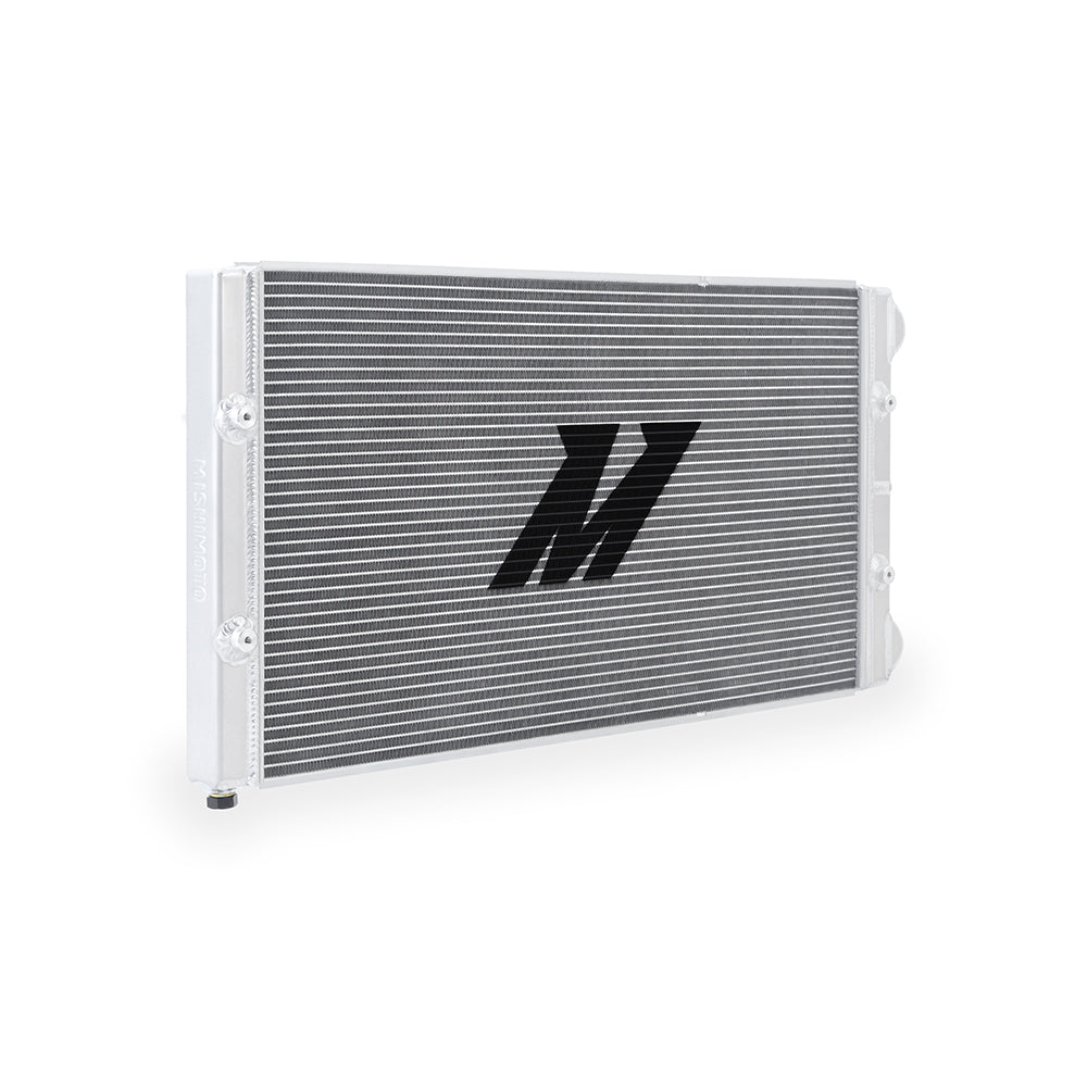 Mishimoto Universal Race Ready Aluminum Performance Radiator V2 - MMRAD-UNI-RRV2 by Mishimoto - angle view