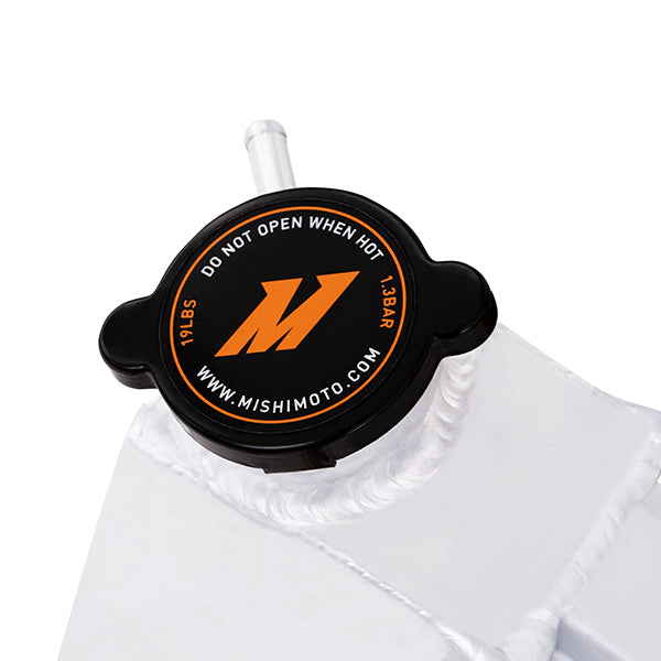 Mishimoto 69-72 Chevrolet Corvette Auto X-Line Aluminum Radiator - MMRAD-VET-69X for 1969-1972 Chevrolet Corvette - rear view