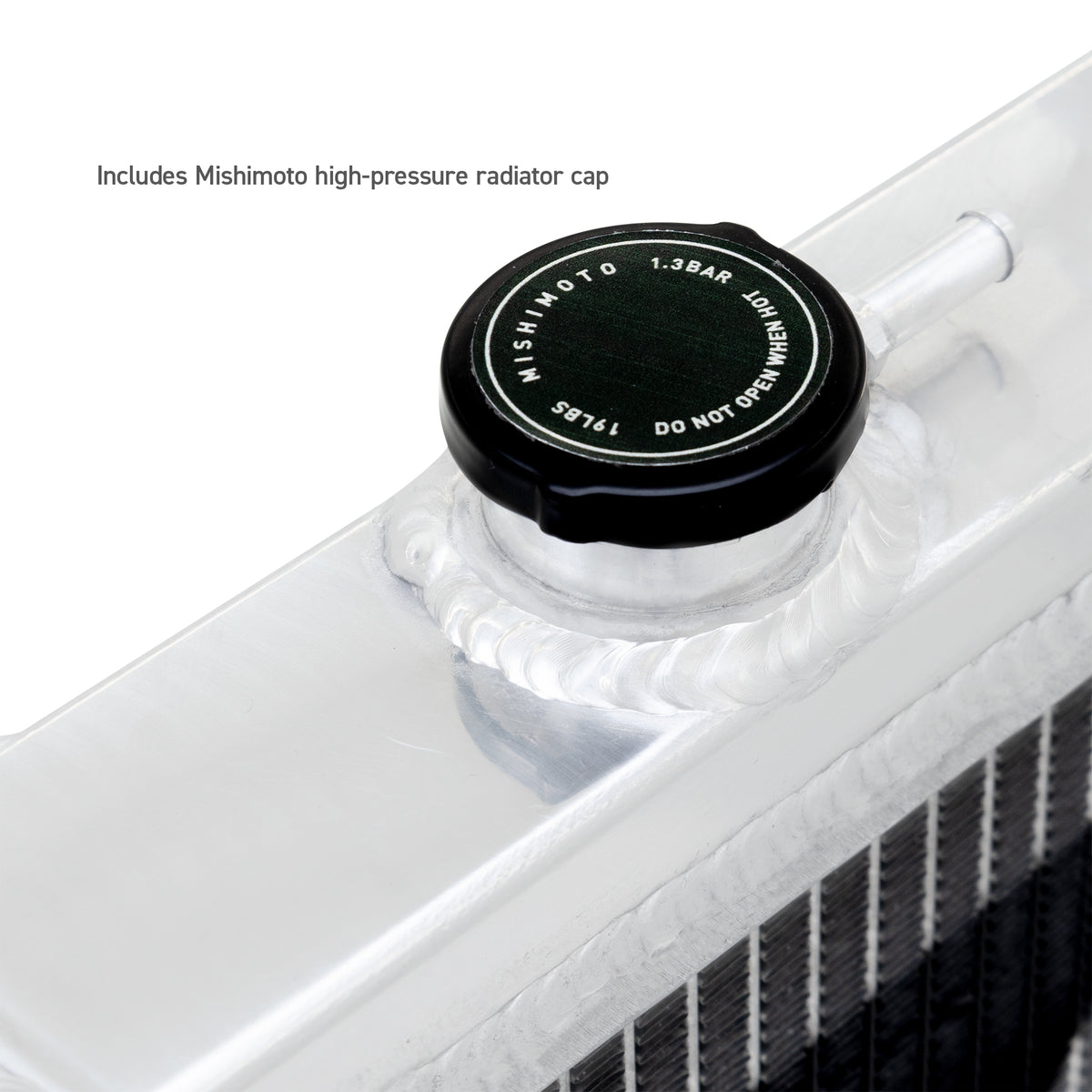 Mishimoto 01-07 Subaru WRX and STi Manual Aluminum Radiator - MMRAD-WRX-01 for 2002-2007 Subaru Impreza - package contents