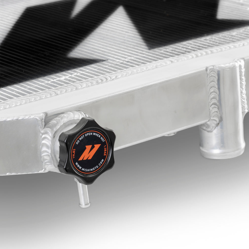 Mishimoto 2022+ Subaru WRX Performance Aluminum Radiator - MMRAD-WRX-22 for 2022-2025 Subaru WRX - installed view