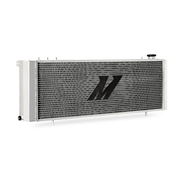 Mishimoto 89-01 Jeep Cherokee XJ Aluminum Radiator - MMRAD-XJ-89 for 1984-2001 Jeep Cherokee - alternate view