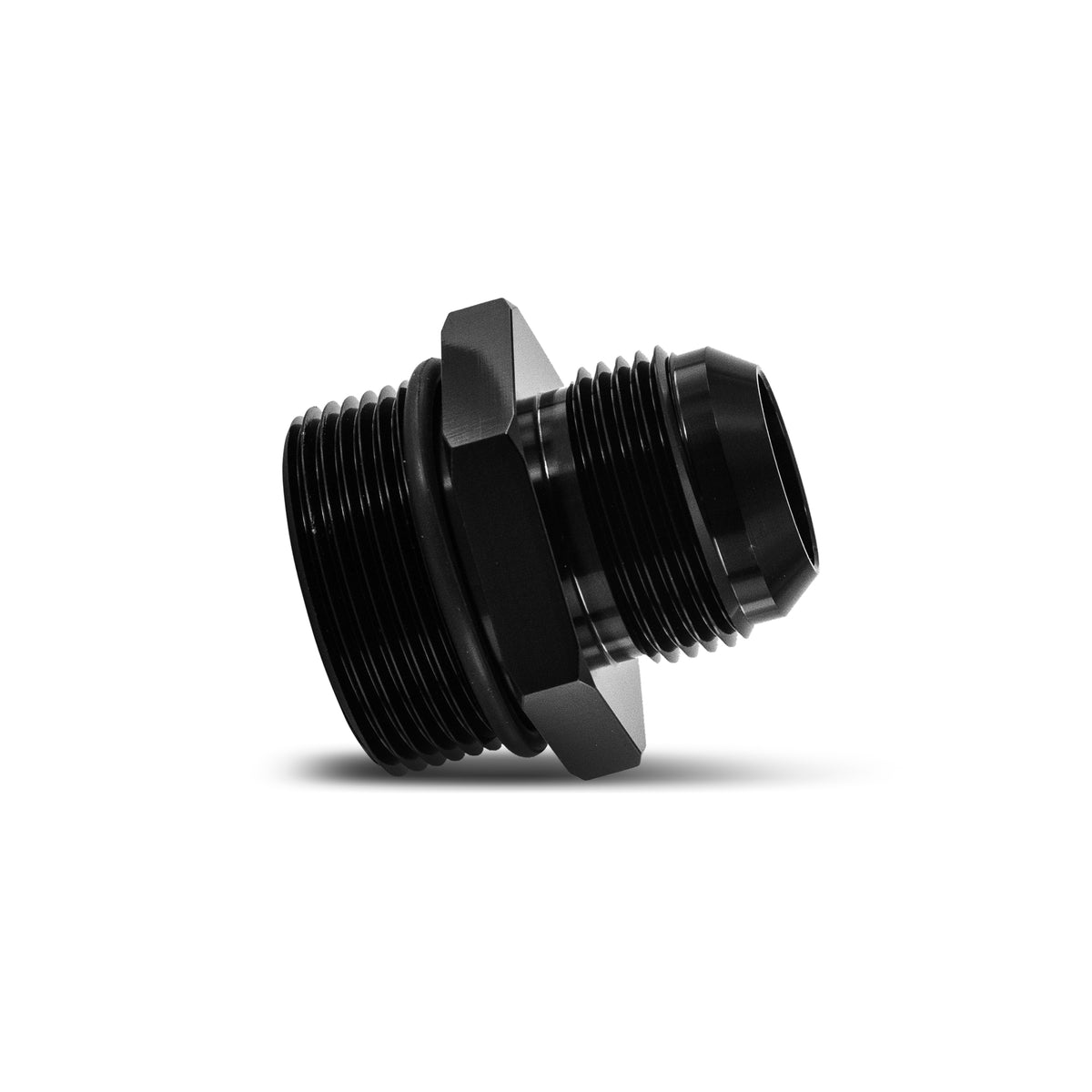 Mishimoto -16AN Universal Race Ready Radiator Fitting V2 - MMRFT-16ANV2 by Mishimoto - angle view