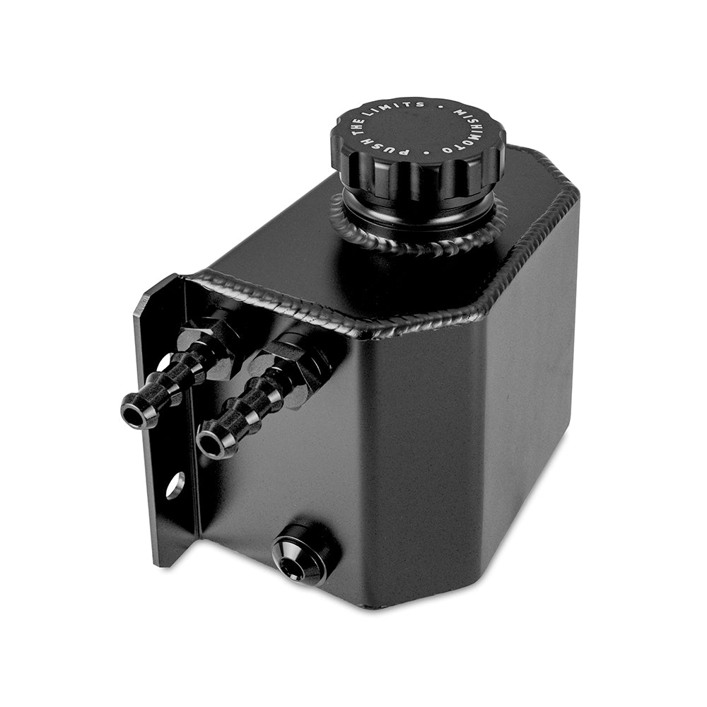 Mishimoto 1L Coolant Overflow Tank - Black - MMRT-1LBK by Mishimoto - installed view