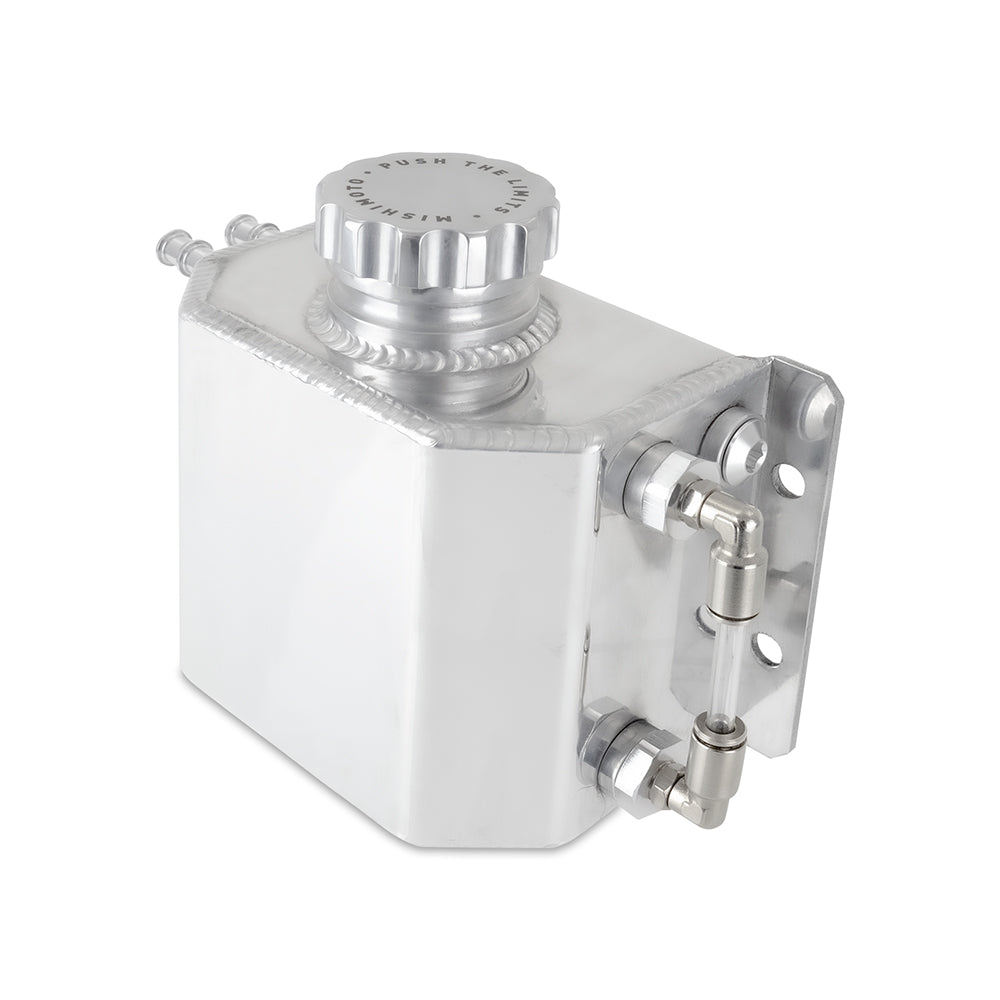 Mishimoto 1L Coolant Overflow Tank - Polished - MMRT-1LP by Mishimoto - close-up
