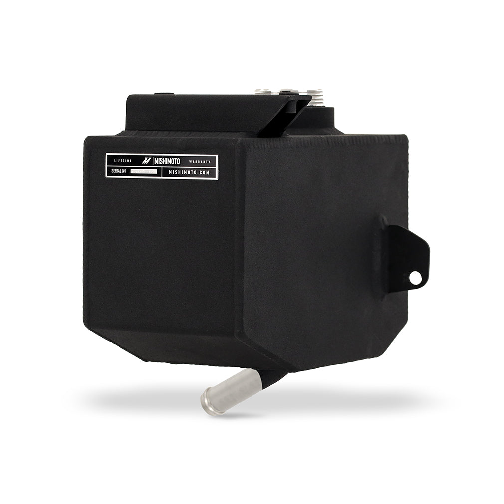 Mishimoto 2021+ Ford Bronco 2.3/2.7L EcoBoost Expansion Tank - Micro Wrinkle Black - MMRT-BR-21MWBK for 2021-2026 Ford Bronco
