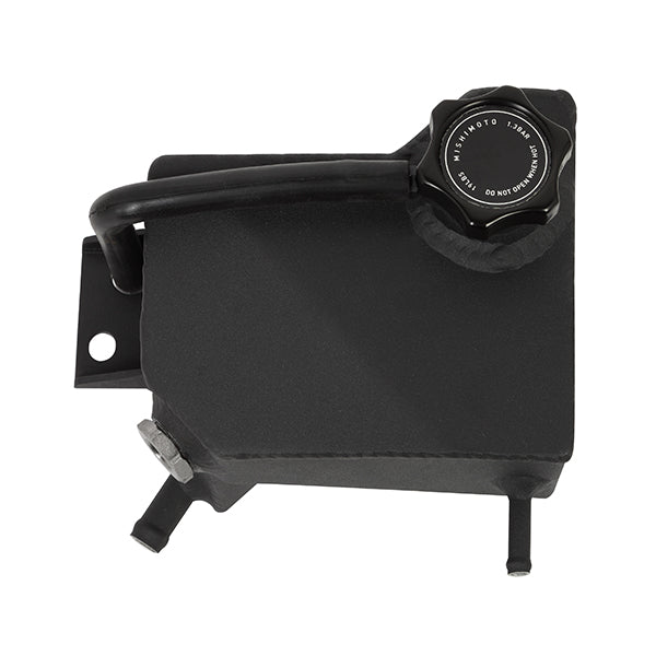 Mishimoto 2017+ Honda Civic Type R Aluminum Expansion Tank - Black - MMRT-CTR-17EMWBK for 2017-2022 Honda Civic Type R - deta