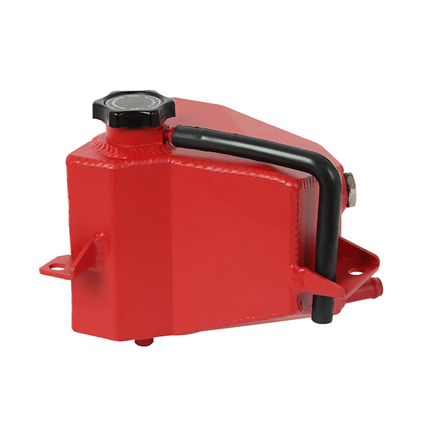 Mishimoto 2017+ Honda Civic Type R Aluminum Expansion Tank - Red - MMRT-CTR-17EMWRD for 2017-2022 Honda Civic Type R - angle 