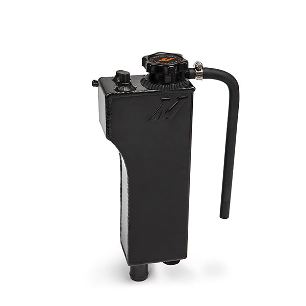 Mishimoto 92-99 BMW 3 Series Aluminum Coolant Expansion Tank - Black - MMRT-E36-92EBK for 1992-1999 BMW 3 Series - detail vie