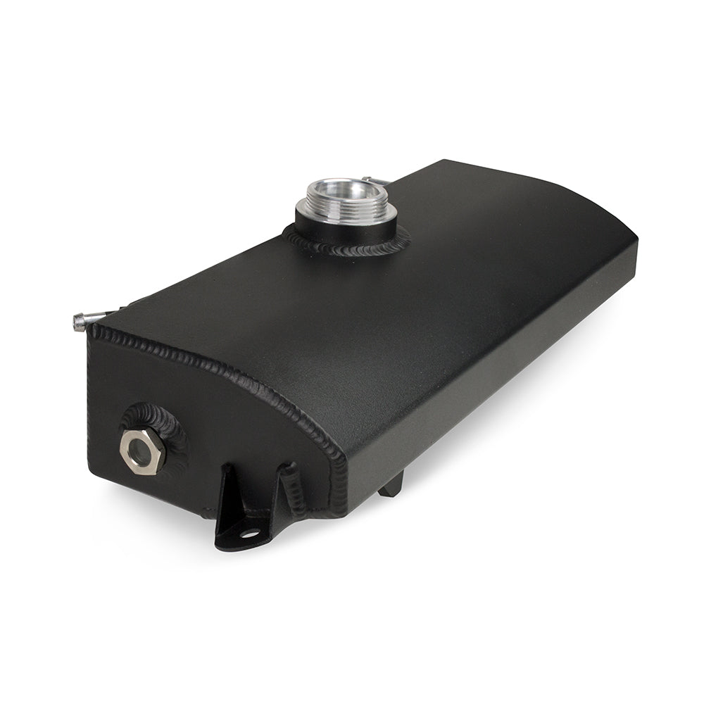 Mishimoto 2015+ Ford F-150 Aluminum Expansion Tank - Micro-Wrinkle Black - MMRT-F150-15EMWBK for 2015-2020 Ford F 150 - close