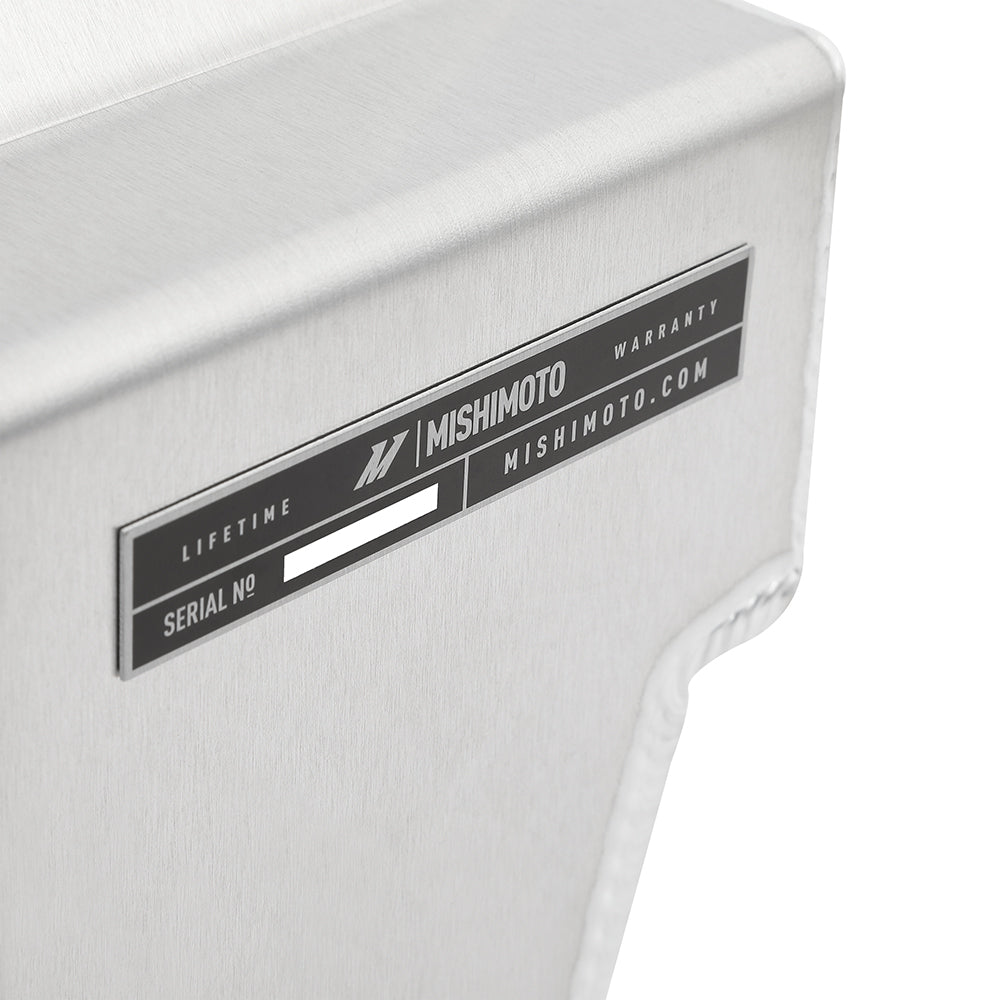 Mishimoto 11-19 Ford 6.7L Powerstroke Aluminum Degas Tank - Natural - MMRT-F2D-11PN for 2011-2019 Ford F 250 - installed view