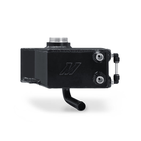Mishimoto 2014+ Ford Fiesta ST Aluminum Coolant Expansion Tank - Black - MMRT-FIST-14EBK for 2011-2019 Ford Fiesta - angle vi
