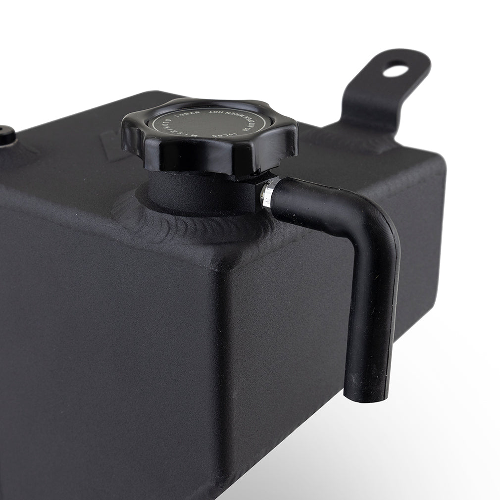 Mishimoto 2023+ Toyota GR Corolla Expansion Tank Black - MMRT-GRC-23MWBK for 2023-2025 Toyota GR Corolla - close-up
