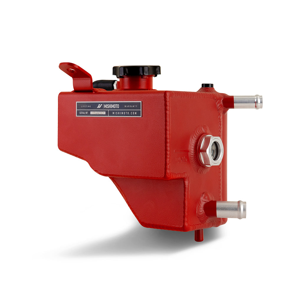 Mishimoto 2023+ Toyota GR Corolla Expansion Tank Red - MMRT-GRC-23MWRD for 2023-2025 Toyota GR Corolla - detail view