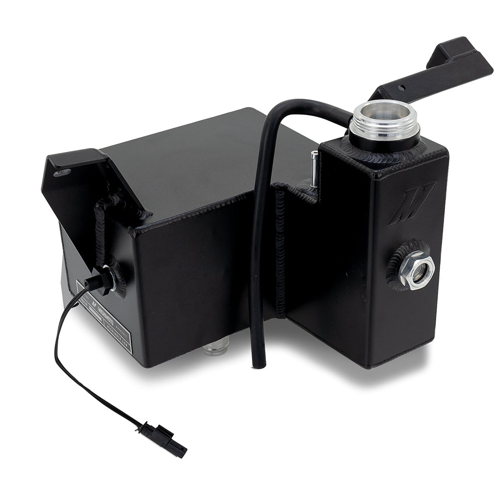 Mishimoto 2019+ Ram 6.7L Cummins Expansion Tank - Black - MMRT-RAM-19BK for 2019-2025 Ram 2500 - installed view