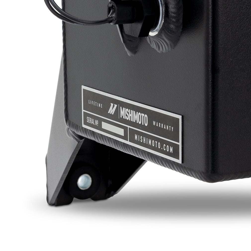 Mishimoto 2019+ Ram 6.7L Cummins Expansion Tank - Black - MMRT-RAM-19BK for 2019-2025 Ram 2500 - package contents