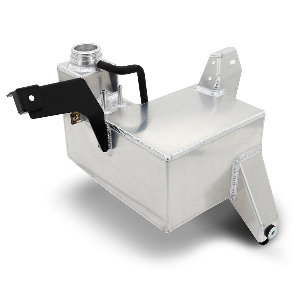 Mishimoto 2019+ Ram 6.7L Cummins Expansion Tank - Natural - MMRT-RAM-19N for 2019-2025 Ram 2500 - installed view