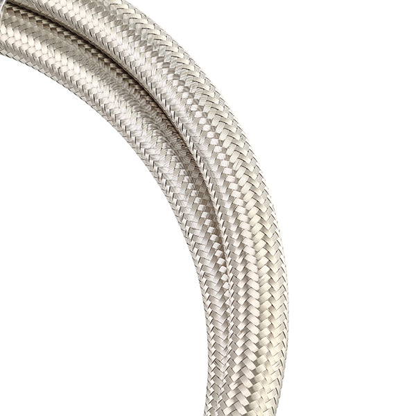 Mishimoto PTFE Braided -6AN 3ft Hose Stainless - MMSBH-0636-PS