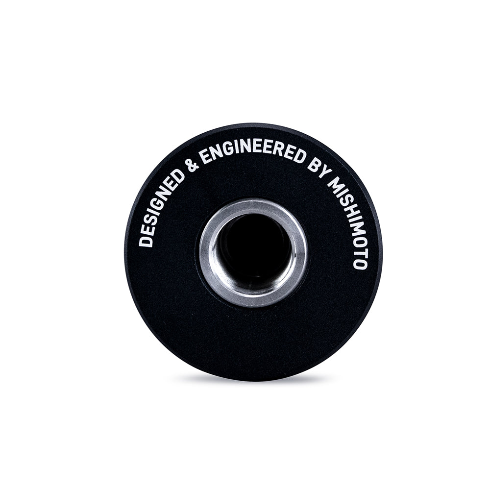 Mishimoto Weighted Grip Shift Knob - Black / Black - MMSK-BMXBKBK by Mishimoto - detail view