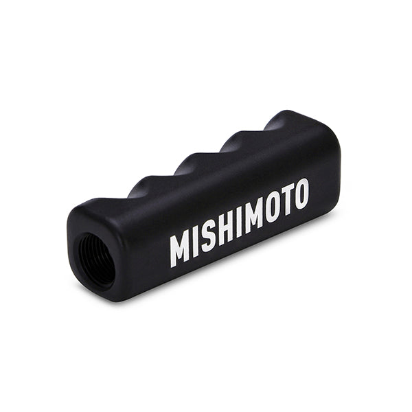 Mishimoto Pistol Grip Shift Knob - Black - MMSK-PGR-BK by Mishimoto - angle view