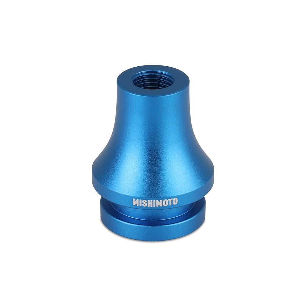 Mishimoto Shift Boot Retainer/Adapter M12x1.25 - Blue - MMSK-RET-12125BL by Mishimoto - detail view