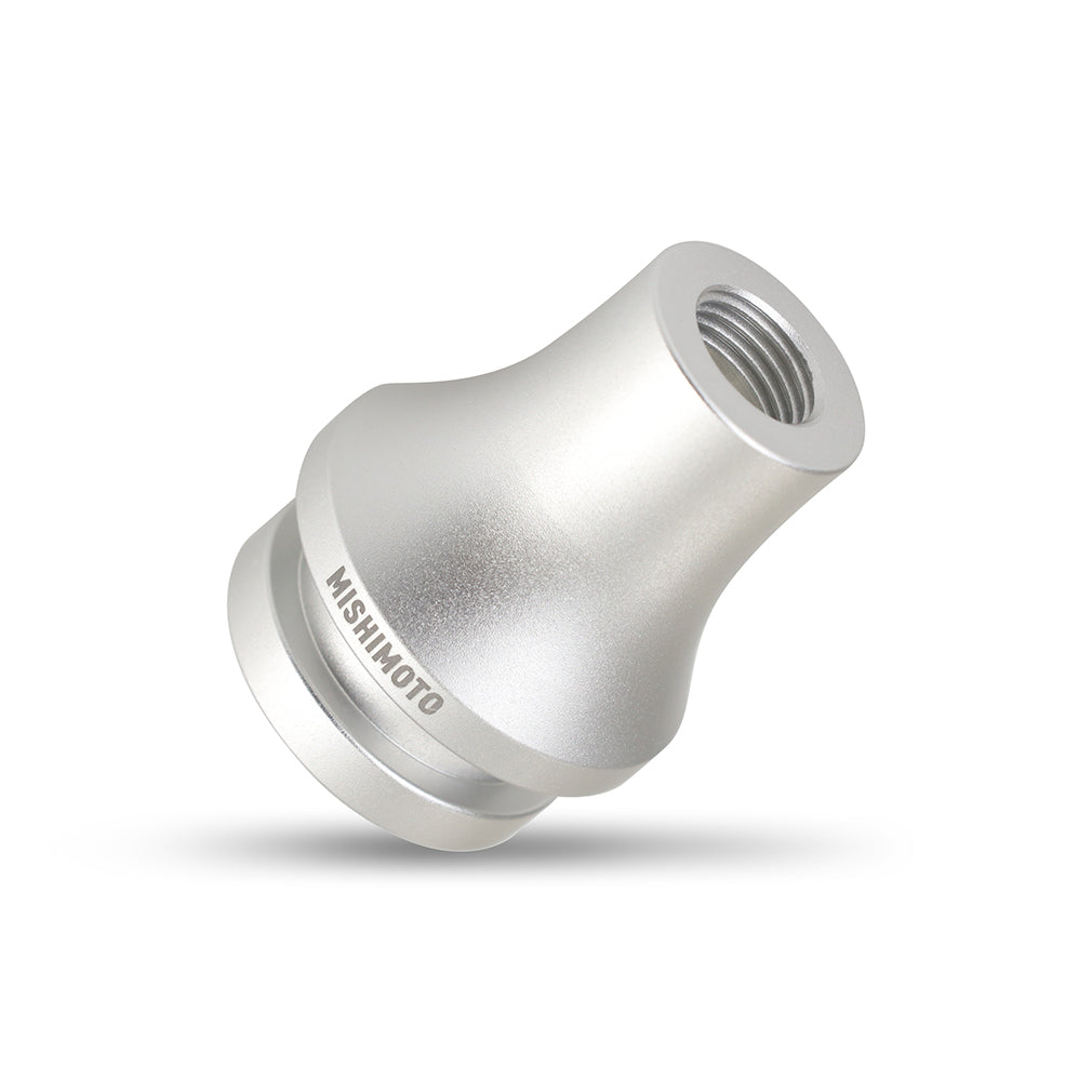 Mishimoto Shift Boot Retainer/Adapter M12x1.25 - Silver - MMSK-RET-12125SL by Mishimoto - detail view