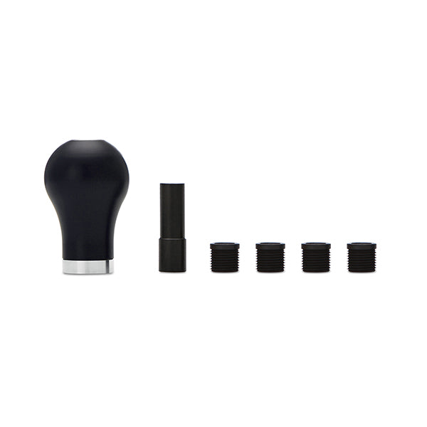 Mishimoto Teardrop Shift Knob - Black - MMSK-TDP-BK by Mishimoto - angle view