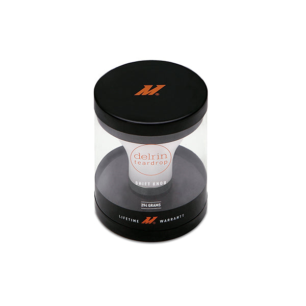 Mishimoto Teardrop Shift Knob - White - MMSK-TDP-WH by Mishimoto - alternate view