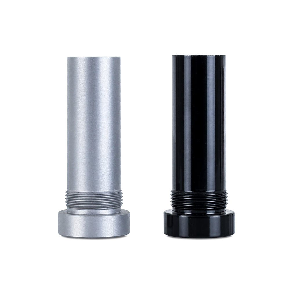 Mishimoto 2022+ Subaru WRX Shift Knob Red on Black - MMSK-WRX-22RDBK for 2022-2025 Subaru WRX - detail view