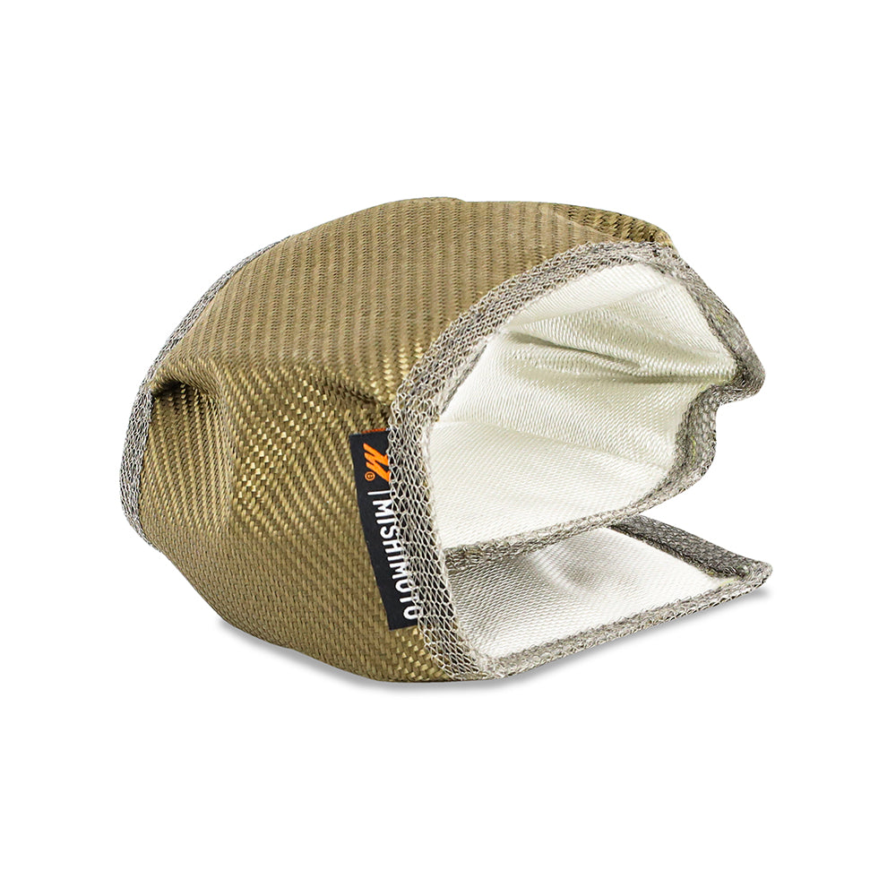 Mishimoto 04.5-09 Dodge Ram 5.9L Cummins Turbo Blanket - MMTB-RAM-04 for 2004-2009 Dodge Ram 2500 - angle view