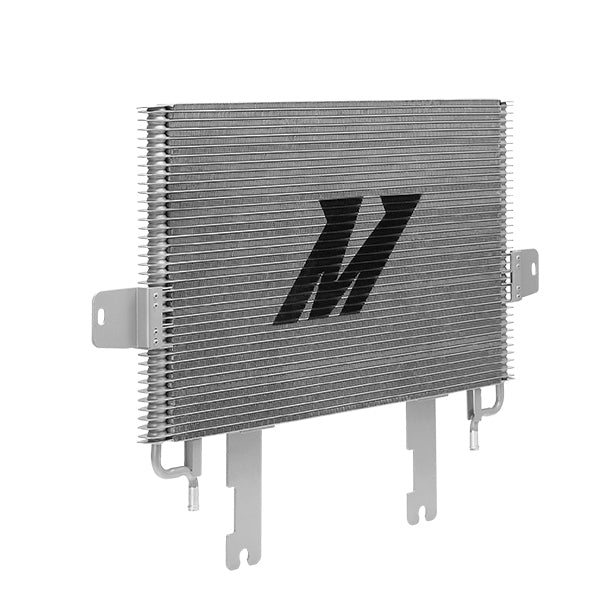 Mishimoto 03-07 Ford 6.0L Powerstroke Transmission Cooler - MMTC-F2D-03SL for 2003-2007 Ford F 250 - installed view