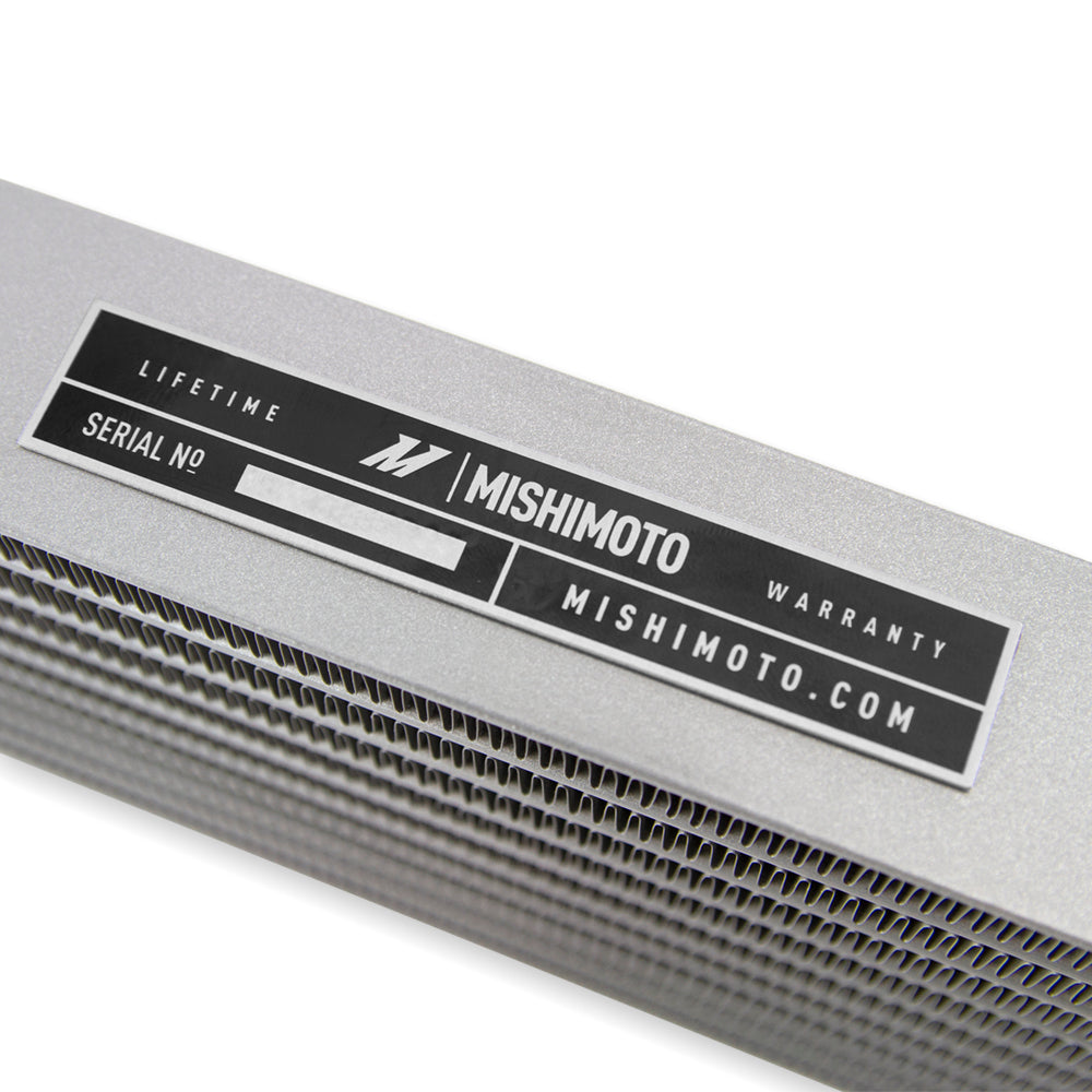 Mishimoto 15-20 BMW (F8X) M3/M4 DCT Transmission Cooler - MMTC-F80-15 for 2015-2020 BMW M4 - rear view