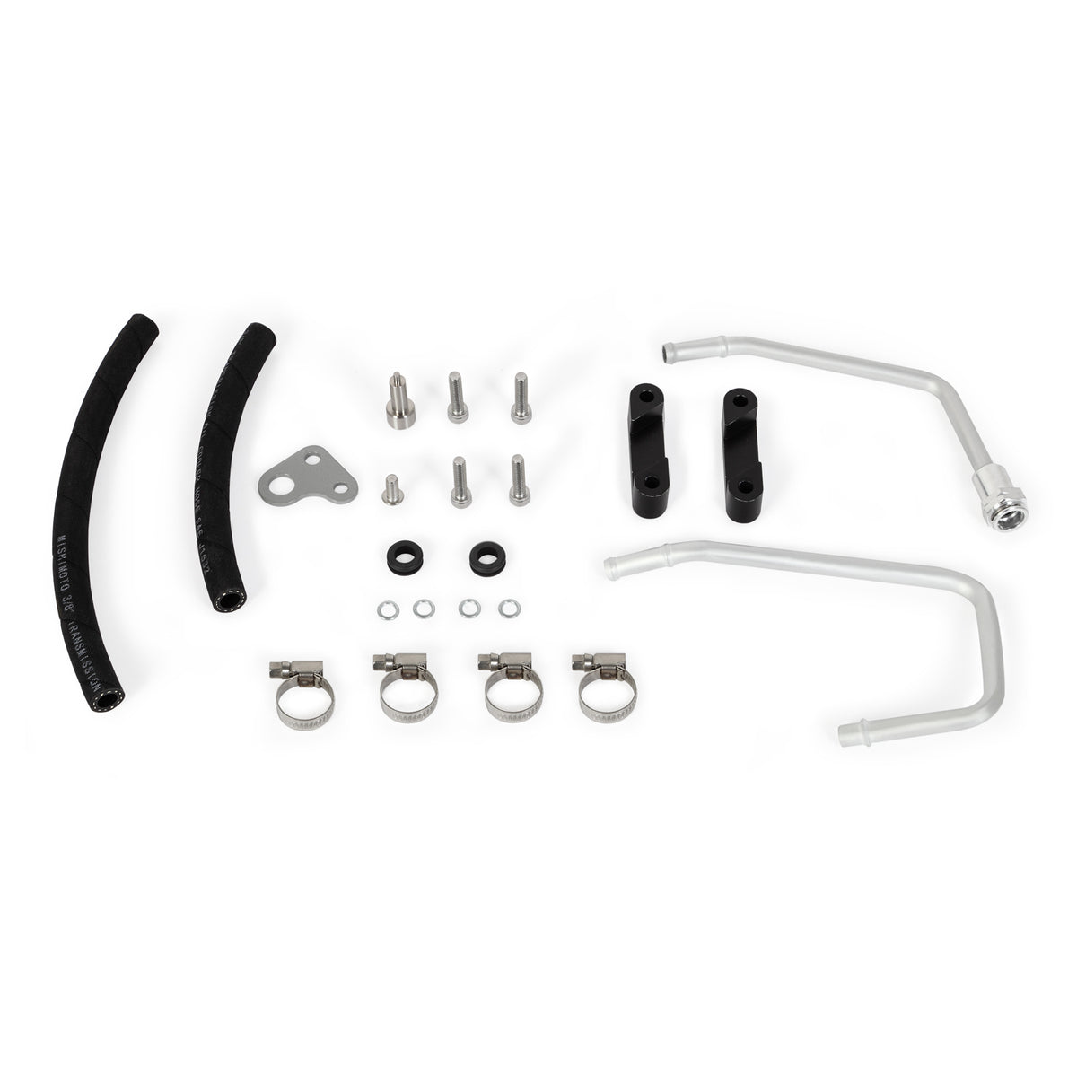 Mishimoto 2014+ Chevy Silverado 1500 V8 Transmission Cooler - MMTC-K2-14 for 2014-2020 Chevrolet Silverado 1500 - installed v