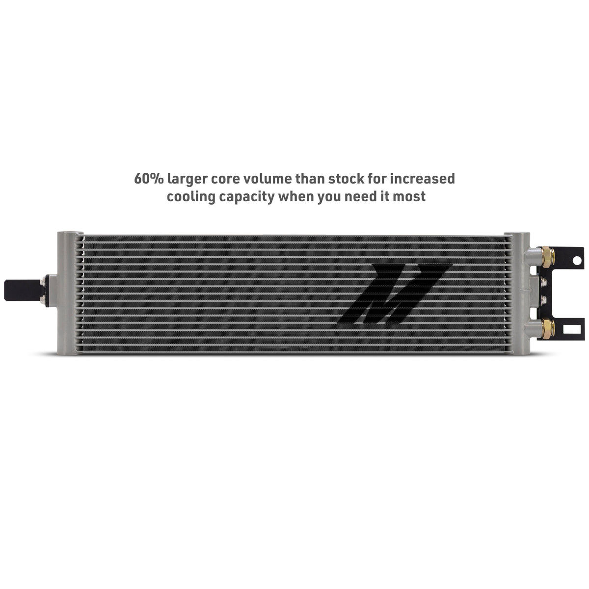 Mishimoto 2025+ Ram 1500 Transmission Cooler - MMTC-RAM-25 for 2025-2026 Ram 1500 - side view