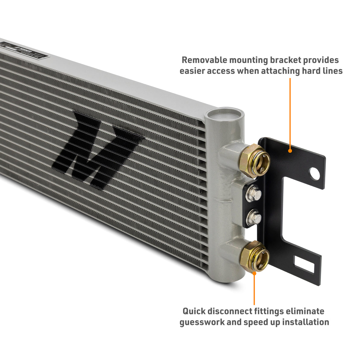 Mishimoto 2025+ Ram 1500 Transmission Cooler - MMTC-RAM-25 for 2025-2026 Ram 1500 - package contents