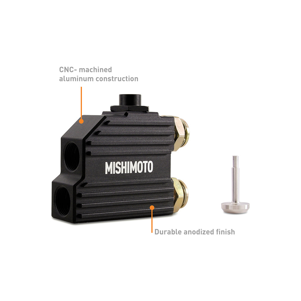 Mishimoto 2013+ Dodge Ram 6.7L Cummins Thermal Bypass Valve Kit - MMTC-RAM-TBV for 2013-2018 Ram 2500 - angle view
