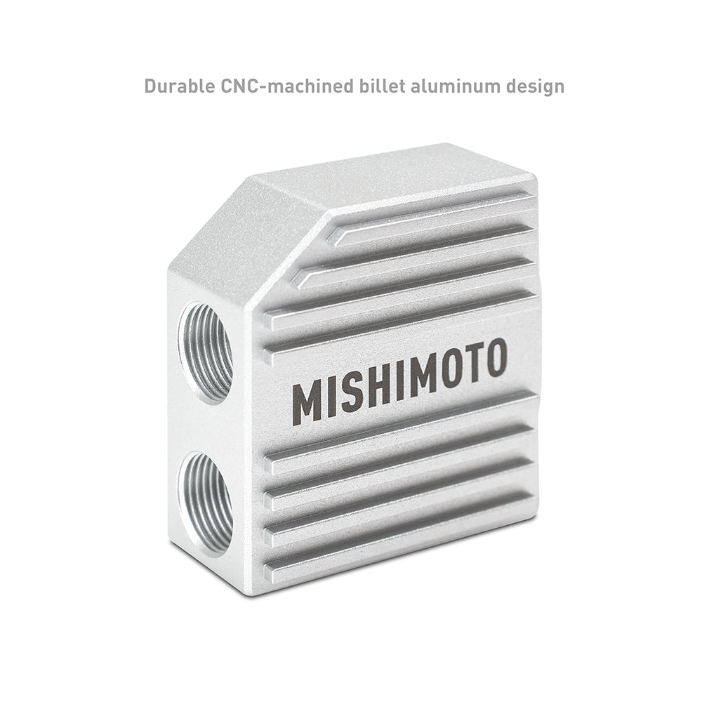 Mishimoto 2019+ RAM 6.7L Cummins Thermal Bypass Full Flow - MMTC-RAM2-TBVFF for 2019-2024 Ram 2500 - side view