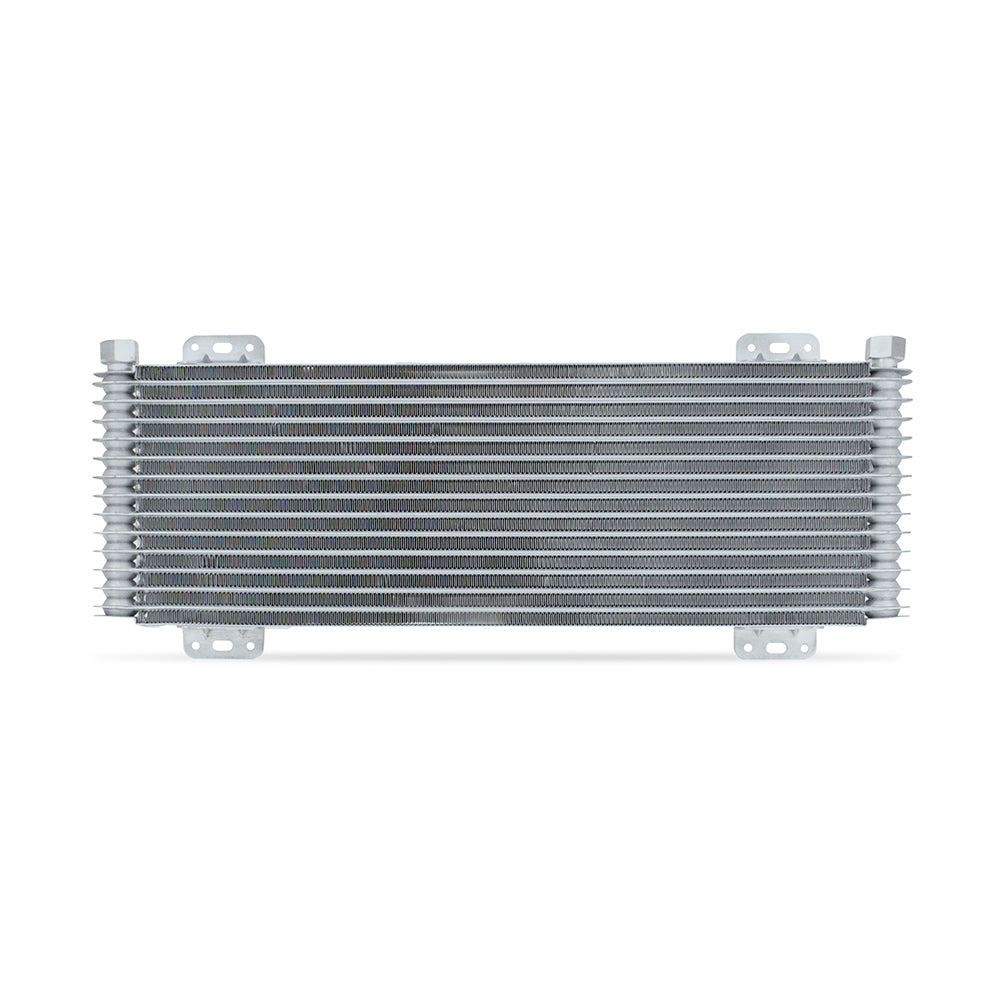 Mishimoto 13-Row Stacked Plate Transmission Cooler - Silver - MMTC-SP-13SL by Mishimoto - installed view