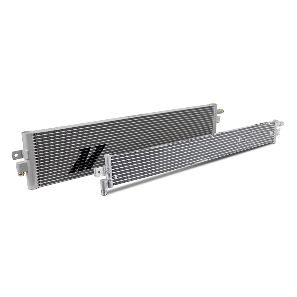 Mishimoto 19+ Chevy Silverado 1500 Transmission Cooler - MMTC-T1-19 for 2019-2025 Chevrolet Silverado 1500 - angle view