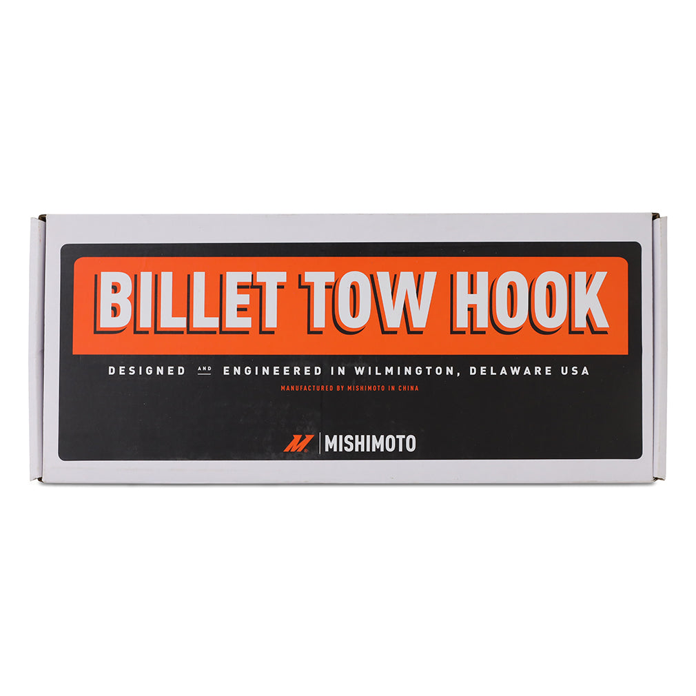 Mishimoto 2022+ Subaru WRX Front Tow Hook Black - MMTH-WRX-22BK for 2018-2025 Subaru Crosstrek - close-up