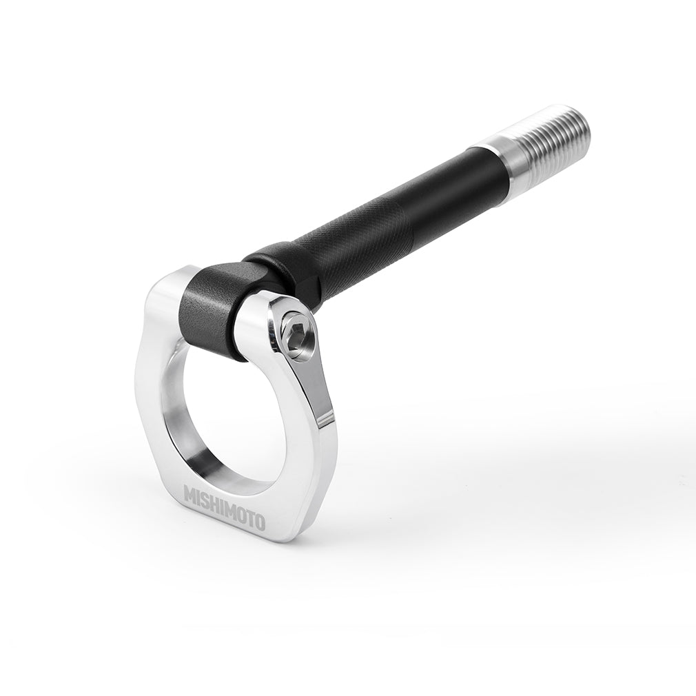 Mishimoto 2023+ Nissan Z Tow Hook (Front) Polished - MMTH-Z-23P for 2023-2025 Nissan Z - angle view