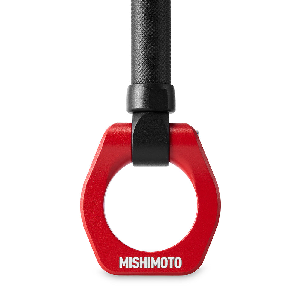 Mishimoto 2023+ Nissan Z Tow Hook (Front) Red - MMTH-Z-23RD for 2023-2025 Nissan Z - angle view