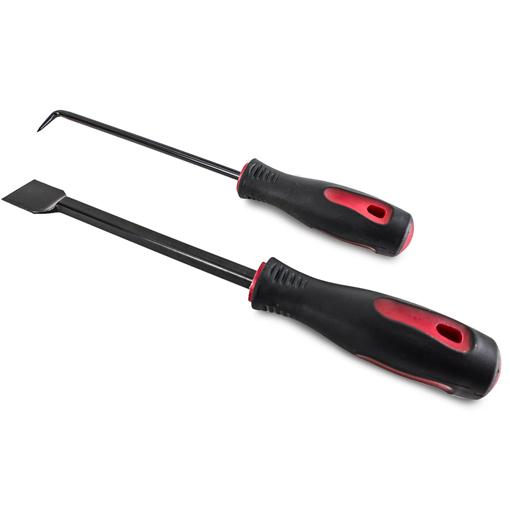 Mishimoto 9pc Scraper, Hook and Pick Tool Kit - MMTL-SHP-9 by Mishimoto - angle view