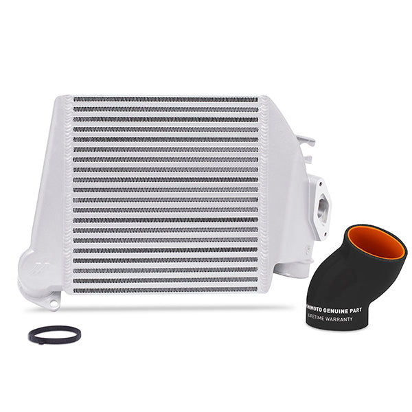 Mishimoto 08-14 Subaru WRX Top-Mount Intercooler Kit - Powder Coated Silver & Black Hoses - MMTMIC-WRX-08SLBK for 2008-2014 S