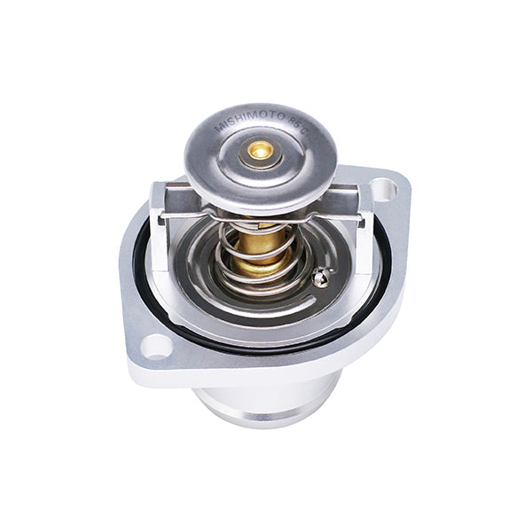Mishimoto Ford 6.0L Powerstroke Low-Temperature Thermostat w/ CNC Housing - MMTS-F2D-03FL for 2004-2010 Ford E 350 - installe