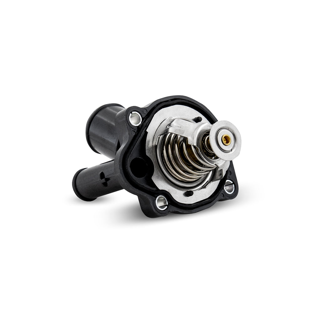 Mishimoto 05-11 Ford Focus Racing Thermostat - 68C - MMTS-FOC-05 for 2005-2019 Ford Escape - angle view