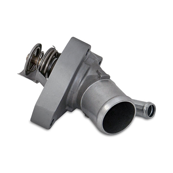 Mishimoto 09+ Nissan GTR 68 Degrees C Racing Thermostat and Housing - MMTS-GTR-09 for 2009-2024 Nissan GT R - angle view