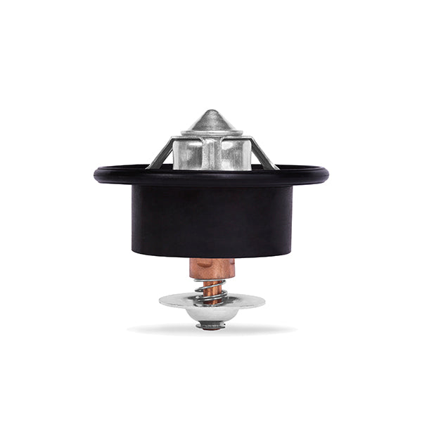 Mishimoto Dodge 5.9L/6.7L Cummins High-Temperature Thermostat - MMTS-RAM-99H for 1999-2010 Dodge Ram 3500 - angle view